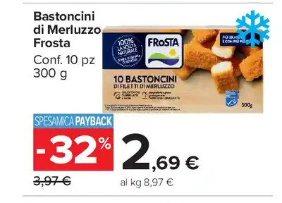 Bastoncini di merluzzo