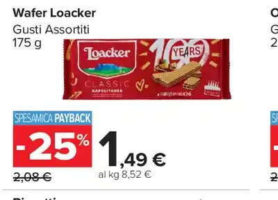 Wafer assortiti