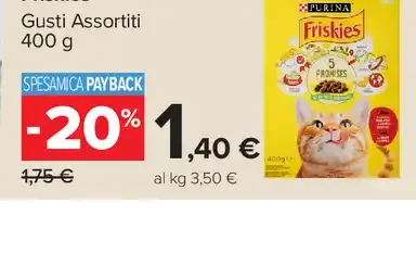 Croccantini per Gatti Friskies