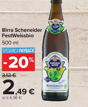 Birra Schneider Weisse
