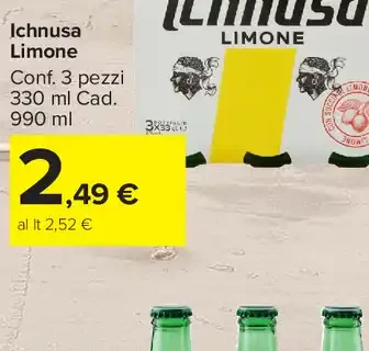 Birra Ichnusa Limone