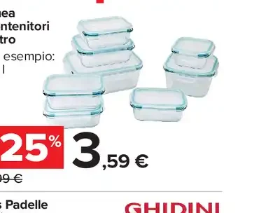 Linea Contenitori Vetro
