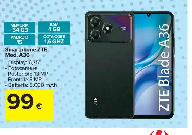 Smartphone ZTE Blade A36