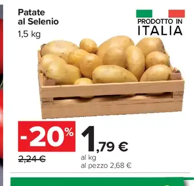 Patate al selenio