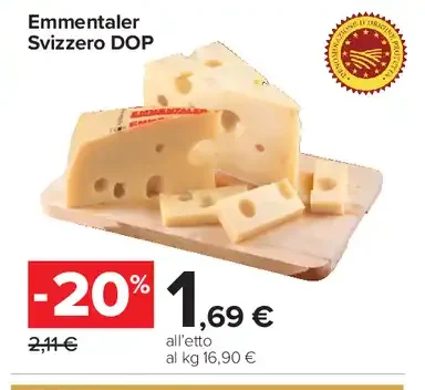 Emmentaler Svizzero DOP