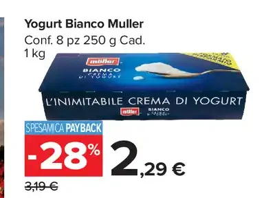 Yogurt bianco Muller