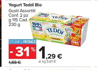 Yogurt Teddi Bio