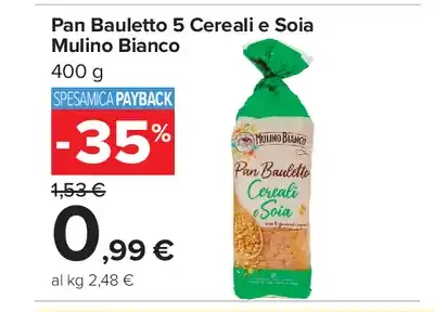 Pan Bauletto 5 Cereali e Soia Mulino Bianco