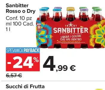 Sanbitter Rosso o Dry