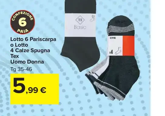 Calze uomo donna