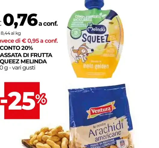 Passata di frutta Squeez Melinda