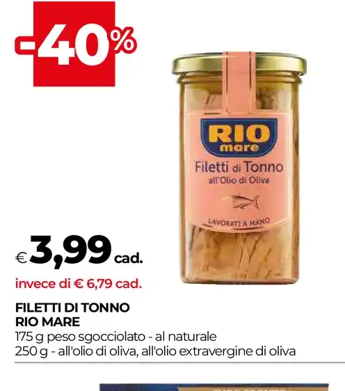 Filetti di tonno