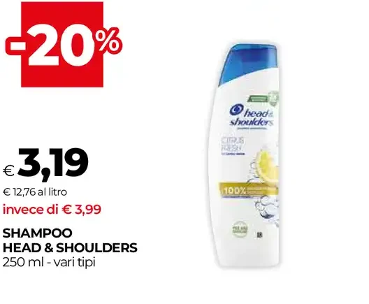 Shampoo Head & Shoulders