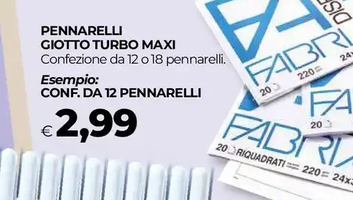 Pennarelli Giotto Turbo Maxi
