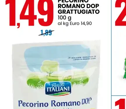Pecorino Romano DOP grattugiato