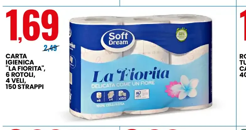 Carta igienica La Fiorita