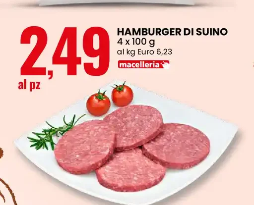 Hamburger di suino