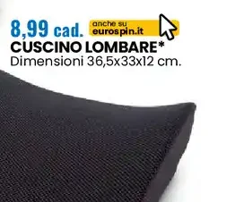 Cuscino lombare