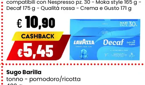 Caffè in capsule Lavazza