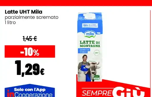 Latte UHT Mila