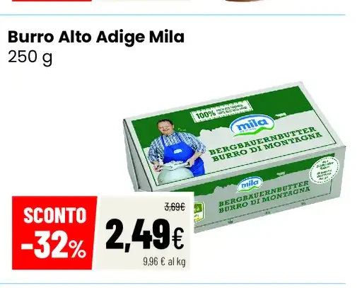 Burro Alto Adige Mila