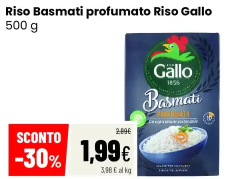 Riso Basmati profumato Riso Gallo