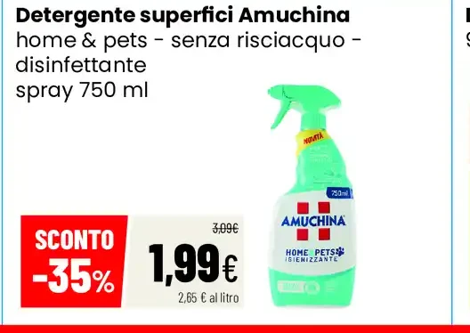 Detergente superfici Amuchina
