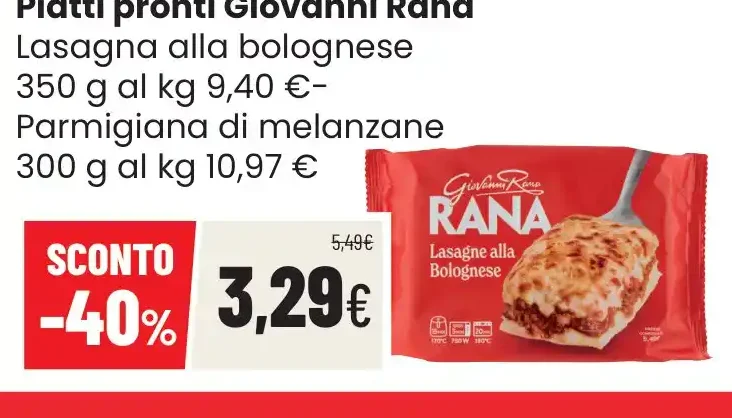 Piatti pronti
