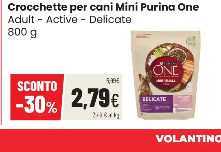 Crocchette per cani Mini Purina One