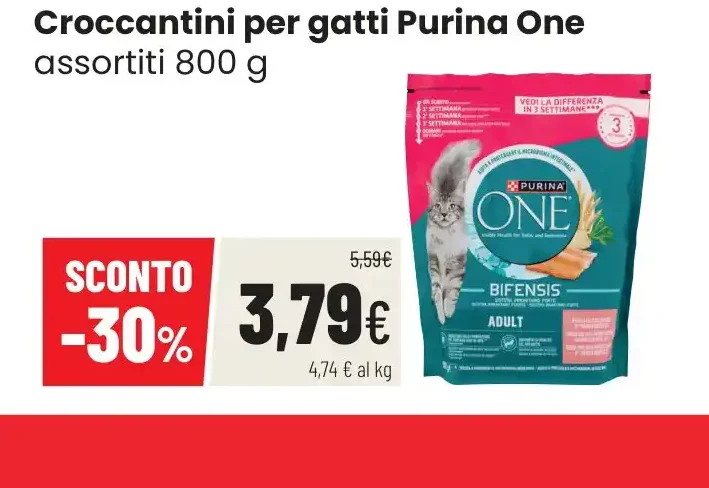 Croccantini per gatti Purina One