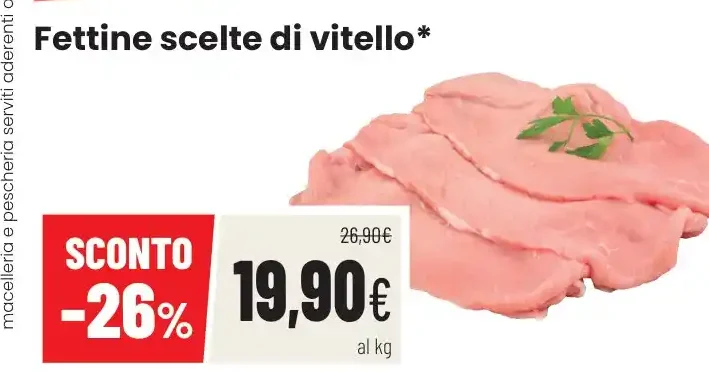 Fettine scelte di vitello
