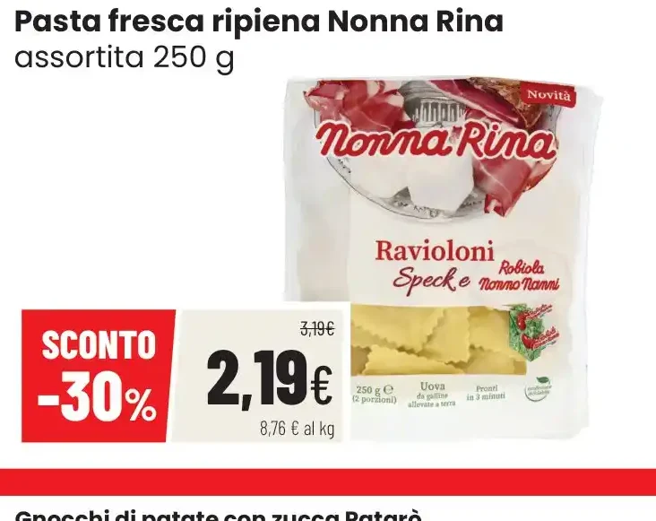 Pasta fresca ripiena Nonna Rina