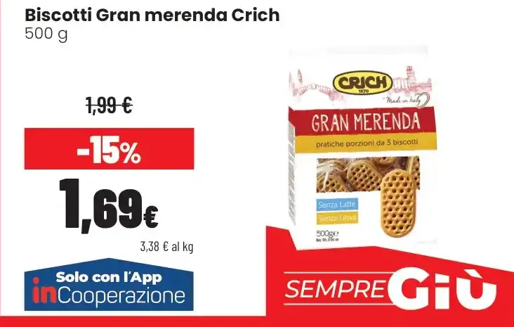 Biscotti Gran merenda Crich