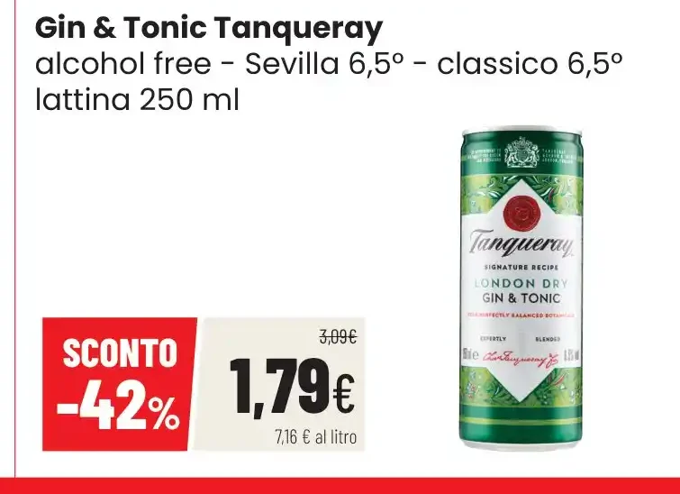 Gin & Tonic Tanqueray