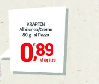 Krapfen albicocca/crema