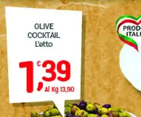 Olive cocktail L'etto