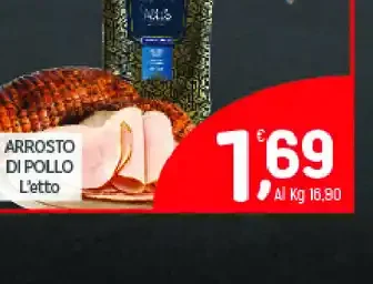 Arrosto di pollo L'etto