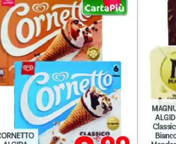 Cornetto Algida classico vari gusti x6 450 g
