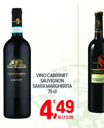 Vino Cabernet Sauvignon Santa Margherita