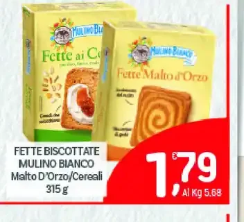 Fette biscottate Mulino Bianco