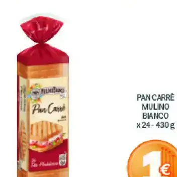 Pan carré Mulino Bianco