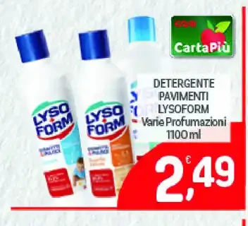Detergente pavimenti Lysoform