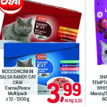 Bocconcini in salsa Randy Cat