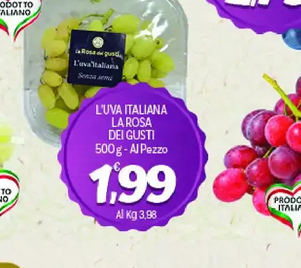 Uva Italia rossa