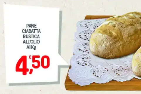 Pane ciabatta rustica