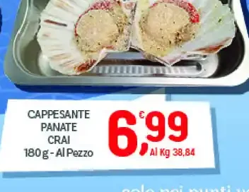 Cappesante panate Crai