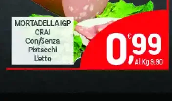 Mortadella IGP Crai