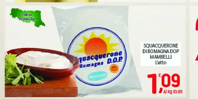Squacquerone di Romagna DOP Mambelli L'etto