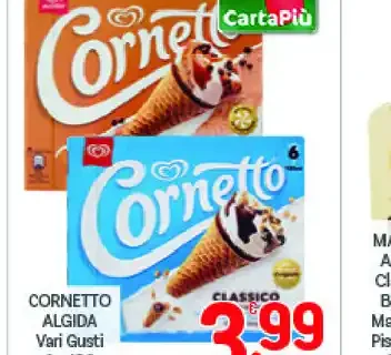 Cornetto Algida classico vari gusti x6 450 g