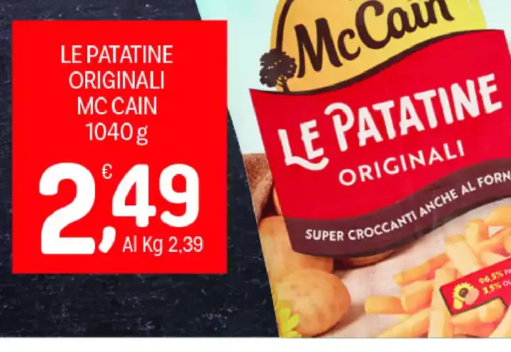 Le patatine originali McCain 1040 g